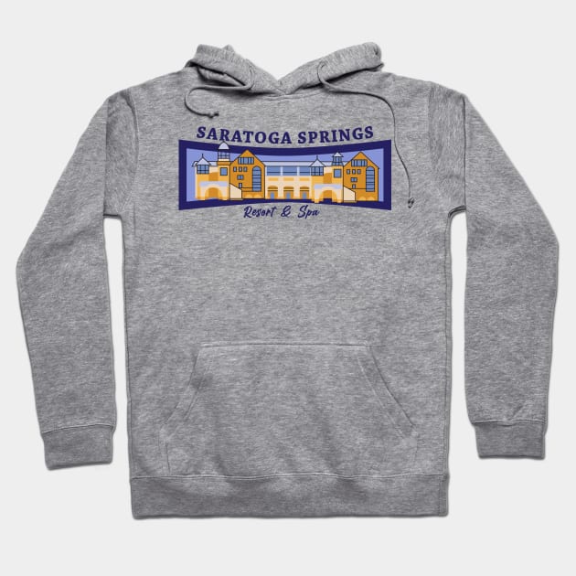 Saratoga Springs Resort & Spa II Hoodie by Lunamis